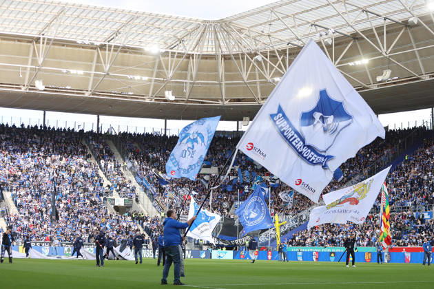 10.10.2026, xtvx, Fussball 1.Bundesliga, TSG 1899 Hoffenheim - Hamburger SV v.l. Stadion innen (DFL DFB REGULATIONS PROHIBIT ANY USE OF PHOTOGRAPHS as IMAGE SEQUENCES and or QUASI-VIDEO) Sinsheim