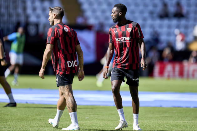 October 10, 2026, Madrid, Madrid, Spain: Inaki Williams of Athletic Club warms up during the Spanish League, LaLiga EA Sports, football match played between Rayo Vallecano and Athletic Club at Vallecas stadium on October 10, 2026, in Madrid, Spain. Rayo Vallecano V Athletic Club - LaLiga EA Sports - ZUMAa181 20261010_zaa_a181_024 Copyright: xAngelxPerezxMecax