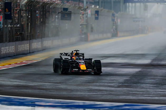 2026 Formula 1 Singapore Grand Prix - Sprint MAX VERSTAPPEN (NED) of Oracle Red Bull Racing Sprint Race on SATURDAY during the 2026 FORMULA 1 SINGAPORE AIRLINES SINGAPORE GRAND PRIX 2026 at MARINA BAY STREET CIRCUIT SINGAPORE on October 10, 2026. Photo by Tan Jun Da ABACAPRESS.COM Singapore Singapore  Copyright: xJunxDaxTan ABACAx
