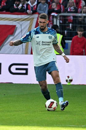 10.10.2026, xsltx, Fussball 1.Bundesliga, FSV Mainz 05 - Bayer 04 Leverkusen v.l. Robert Andrich (Bayer 04 Leverkusen) Freisteller (DFL DFB REGULATIONS PROHIBIT ANY USE OF PHOTOGRAPHS as IMAGE SEQUENCES and or QUASI-VIDEO) Mainz