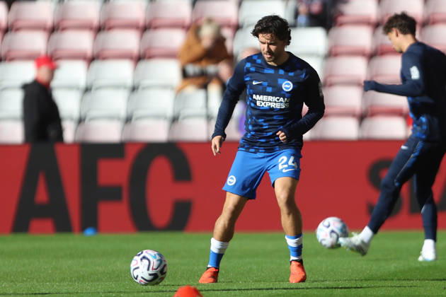 10th October 2026; Stadium of Light, Sunderland, England; Premier League Football, Sunderland versus Brighton and Hove Albion; Ferdi Kadioglu of Brighton and Hove Albion DavexLofthouse