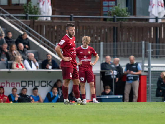 Torwart Jan Niemann (SV Waldhof Mannheim, 16) und Julian Ulbricht (SV Waldhof Mannheim, 10) enttaeuscht nach 1:5 durch Leon Schurer (SG Sonnenhof Grossaspach, 37) GER, Fussball, SG Sonnenhof Grossaspach vs. SV Waldhof Mannheim, 3. Liga, 8. Spieltag, Aspach, Saison 2026 2027, 10.10.2026 GER, Fussball, SG Sonnenhof Grossaspach vs. SV Waldhof Mannheim, 3. Liga, 8. Spieltag, Aspach, Saison 2026 2027, 10.10.2026 Aspach Copyright: xCarstenxSchweringx EP_CSG