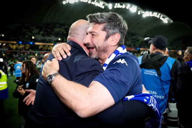 October 10, 2026, Melbourne, Victoria, Australia: MELBOURNE, AUSTRALIA - OCTOBER 10: Australia Cup Final match between South Melbourne FC and Melbourne Victory FC at AAMI Park on October 10, 2026 in Melbourne, Austr0alia. South Melbourne FC V Melbourne Victory FC - Australia Cup 2026 Final - ZUMAp121 20261010_zsp_p121_044 Copyright: xChrisxPutnamx