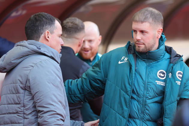 10th October 2026; Stadium of Light, Sunderland, England; Premier League Football, Sunderland versus Brighton and Hove Albion; Brighton and Hove Albion manager Fabian Hurzeler DavexLofthouse