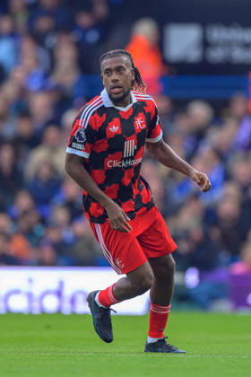 IPSWICH, ENGLAND OCTOBER 10 - Alex Iwobi of Fulham during the Premier League game between Ipswich Town and Fulham at Portman Road on October 10, 2026 in Ipswich, England. (Photo by Keeran Marquis Sports Press Photo) Copyright: xKeeranxMarquis SPPx Sportspressphoto_SPR250819
