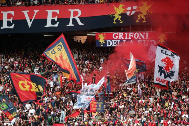 Foto IPP ACGE Genova 10 10 2026 Campionato Serie A 2025 2026 Genoa-Fiorentina nella foto: Tifosi Genoa Italy Photo Press World Copyright Genova italy Italia ITALY  Copyright: xR4924_italyphotopressx