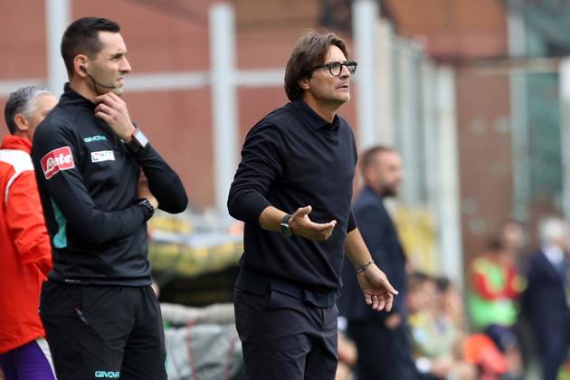 Foto IPP ACGE Genova 10 10 2026 Campionato Serie A 2025 2026 Genoa-Fiorentina nella foto: Paolo Vanoli Italy Photo Press World Copyright Genova italy Italia ITALY Copyright: xR4924_italyphotopressx