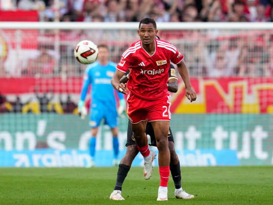 Ohis Felix Uduokhai (1. FC Union Berlin, 2) GER, 1.FC Union Berlin vs SV Elversberg, 1. Bundesliga, 5. Spieltag, Saison 2026-27, Stadion An der Alten Foersterei, Berlin, 10.10.2026 DFL REGULATIONS PROHIBIT ANY USE OF PHOTOGRAPHS AS IMAGE SEQUENCES AND OR QUASI-VIDEO 1.FC Union Berlin vs SV Elversberg, 1. Bundesliga, 5. Spieltag, Saison 2026-27, 10.10.2026 Berlin Copyright: xEibner-Pressefoto ScottxColemanx EP_SCN