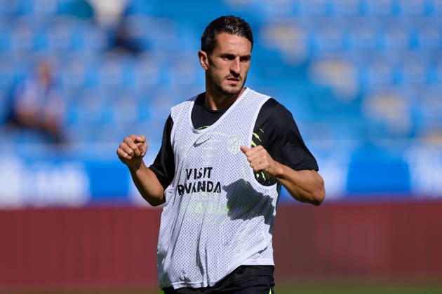 October 10, 2026, Vitoria, Alava, Spain: Koke Resurreccion of Atletico de Madrid looks on prior to the LaLiga EA Sports match between Deportivo Alaves and Atletico de Madrid at Mendizorrotza on October 10, 2026, in Vitoria, Spain. Vitoria Spain - ZUMAa181 20261010_zaa_a181_036 Copyright: xRicardoxLarreinax