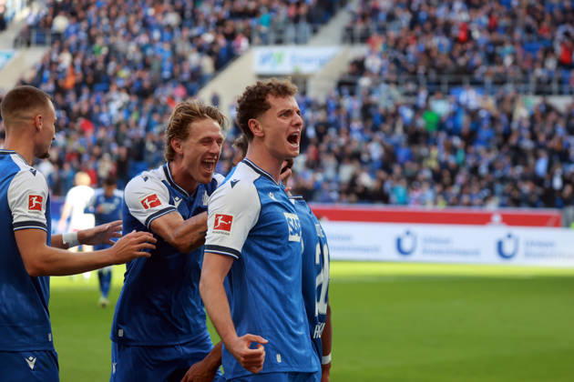 10.10.26 TSG 1899 Hoffenheim - Hamburger SV Deutschland, Sinsheim, 10.10.2026, Fussball, Bundesliga, Saison 2026 2027, TSG 1899 Hoffenheim - Hamburger SV: Fisnik Asllani (TSG 1899 Hoffenheim).