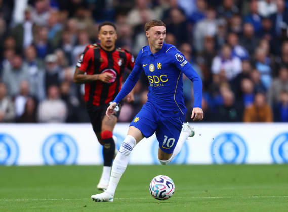 Fulham v Liverpool, English Premier League, Craven Cottage, London, 10 10 2026 Cole Palmer (10) of Chelsea in action during the English Premier League home game against AFC Bournemouth at Stamford Bridge London Stamford Bridge United Kingdom, UK NEWSPAPERS OUT Copyright: xMarkxGreenwoodx