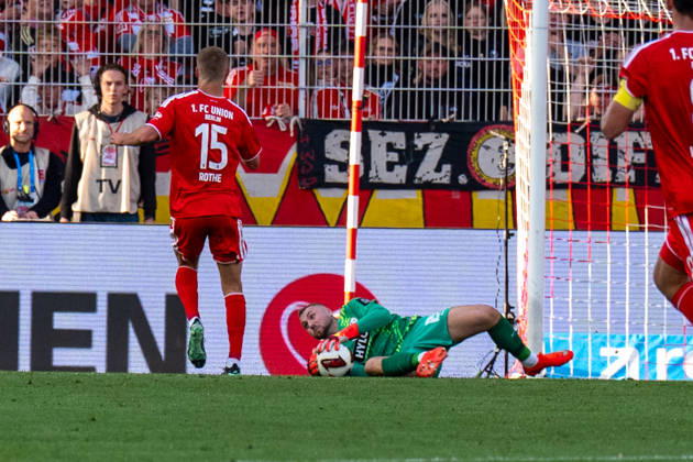 Deutschland: Fussball 1. Bundesliga, 5. Spieltag 2026 2027, 1.FC Union Berlin - SV Elversberg am 10.10.2026 in Berlin (Stadion An der Alten Försterei): Nicolas Kristof (SV Elversberg, 20) Copyright: xSvenxHeidmannx