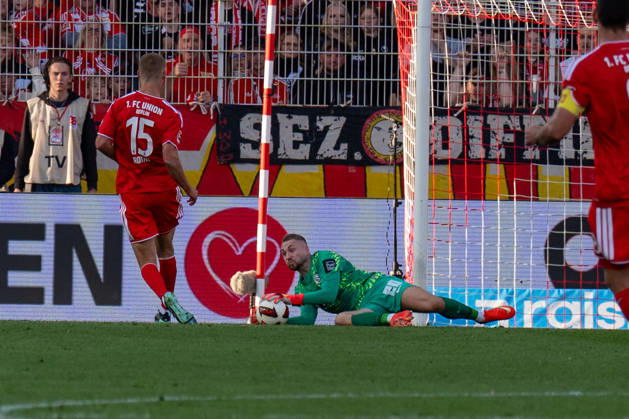 Deutschland: Fussball 1. Bundesliga, 5. Spieltag 2026 2027, 1.FC Union Berlin - SV Elversberg am 10.10.2026 in Berlin (Stadion An der Alten Försterei): Nicolas Kristof (SV Elversberg, 20) Copyright: xSvenxHeidmannx