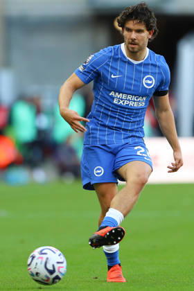 SUNDERLAND, ENGLAND, OCTOBER 10: Ferdi Kad?o?lu of Brighton & Hove Albion passes the ball during a Premier League 2026-27 match between Sunderland AFC and Brighton & Hove Albion at the Stadium of Light on October 10, 2026 in Sunderland, England. (Photo by Zach Forster Sports Press Photo) Copyright: xZachxForster SportsxPressxPhotox Sportspressphoto_SPR250885