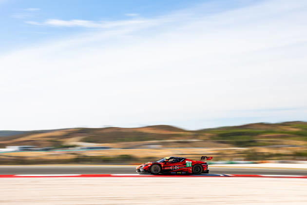 AUTO - ELMS - 4 HOURS OF PORTIMAO 2026 51 SAMANI Charles-Henri (fra), LAURSEN Conrad (den), RIGON Davide (ita), AF Corse, Ferrari 296 LMGT3 Evo, LMGT3, action during the 4 Hours of Portimao 2026, 6th round of the 2026 European Le Mans Series on the Autodromo Internacional do Algarve from October 8 to 10, 2026 in Portimao, Portugal -  Copyright: xJoaoxFilipex