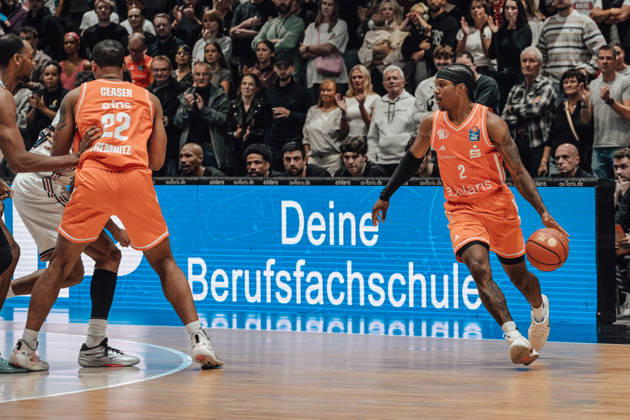 easyCredit Basketball Bundesliga, 5. Spieltag, Niners Chemnitz -Bayern München 10.10.2026 ab 16:00 Uhr Chemnitz, Chemnitz Arena Im Foto: 02 Stefan Smith easyCredit Basketball Bundesliga, 5. Spieltag, Niners Chemnitz - Bayern München Chemnitz Sachsen Deutschland Copyright: xEHLxMedia MichelxKöhlerx 20261010-Niners-Chemnitz-Bayern-M__nchen-008