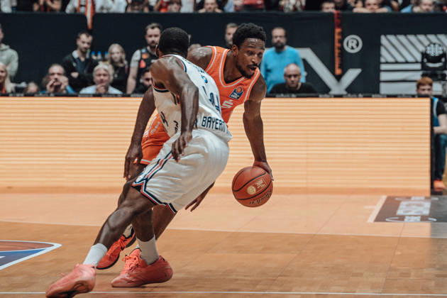 easyCredit Basketball Bundesliga, 5. Spieltag, Niners Chemnitz -Bayern München 10.10.2026 ab 16:00 Uhr Chemnitz, Chemnitz Arena Im Foto: 01 Phlandrous Fleming JR easyCredit Basketball Bundesliga, 5. Spieltag, Niners Chemnitz - Bayern München Chemnitz Sachsen Deutschland Copyright: xEHLxMedia MichelxKöhlerx 20261010-Niners-Chemnitz-Bayern-M__nchen-049