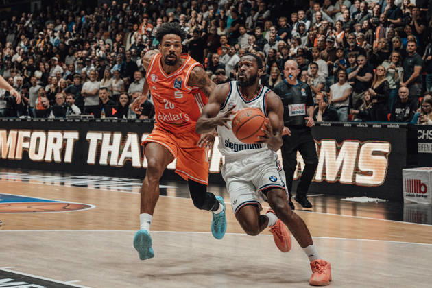 easyCredit Basketball Bundesliga, 5. Spieltag, Niners Chemnitz -Bayern München 10.10.2026 ab 16:00 Uhr Chemnitz, Chemnitz Arena Im Foto: 20 Urald King easyCredit Basketball Bundesliga, 5. Spieltag, Niners Chemnitz - Bayern München Chemnitz Sachsen Deutschland Copyright: xEHLxMedia MichelxKöhlerx 20261010-Niners-Chemnitz-Bayern-M__nchen-062