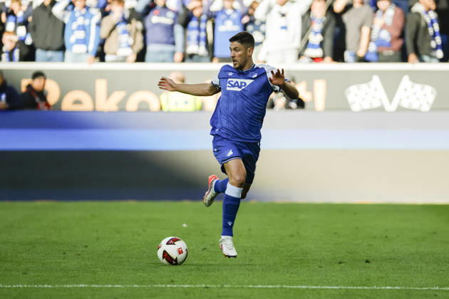 Andrej Kramaric (TSG Hoffenheim, 27) am Ball , Deutschland, Fussball, 1. Bundesliga, 5.Spieltag, 2026 2027, TSG Hoffenheim vs. Hamburger SV, 10.10.2026, Sinsheim SNP Arena Deutschland Copyright: xGrantxHubbsx