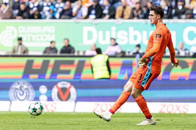3.Liga: MSV Duisburg TSG Hoffenheim II; 10.10.2026 Lukas Petersson (TSG Hoffenheim II, 1) 3.Liga 8.Spieltag: MSV Duisburg TSG Hoffenheim II; Schauinsland-Reisen-Arena, Duisburg, 10.10.2026 DFB regulations prohibit any use of photographs as image sequences and or quasi video. Copyright: xBEAUTIFULxSPORTS Buriakovx