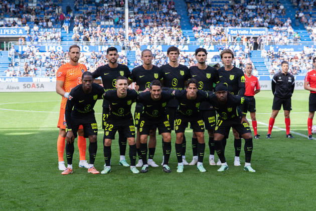 ESP: LaLiga EA Sports Deportivo Alaves v Atletico Madrid squad of atletico during LaLiga EA Sports between Deportivo Alaves v Atletico Madrid played at Mendizorroza Stadium in Vitoria-Gasteiz on October 10, 2026 in Spain VITORIA GASTEIZ Spain Futbol Copyright: xAgenciaxLOFx
