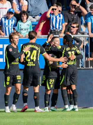 ESP: LaLiga EA Sports Deportivo Alaves v Atletico Madrid Alejandro Grimaldo of Atletico de Madrid scores goal and celebrates during LaLiga EA Sports between Deportivo Alaves v Atletico Madrid played at Mendizorroza Stadium in Vitoria-Gasteiz on October 10, 2026 in Spain VITORIA GASTEIZ Spain Futbol Copyright: xAgenciaxLOFx