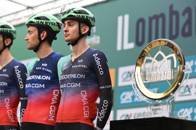 Road cycling, Rad, Radsport, Strasse - Il Lombardia 2026 - Paul Seixas Wins the Monument Solo Paul Seixas won the Monument solo during the ll Lombardia 2026, after attacking 18 km from the finish, making him the youngest winner in the history of the race, on October 10, 2026, in Bergamo, Italy. Photo by Silvia Colombo IPA ABACAPRESS.COM Bergamo Italy  Copyright: xIPA ABACAx