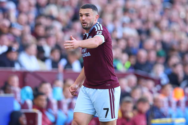 Aston Villa v Brentford, Premier League John McGinn of Aston Villa gestures during the Aston Villa v Brentford Premier League match at Villa Park, Birmingham, England on 10 October 2026 Credit: Ryan Crockett Every Second Media Editorial use only. All images are copyright Every Second Media Limited. No images may be reproduced without prior permission. All rights reserved. Premier League and Football League images are subject to licensing agreements with Football DataCo Limited. see https: www.football-dataco.com Copyright: xIMAGO EveryxSecondxMediax ESM-2212-0101 RyanxCrockettx xEveryxSecondxMediax
