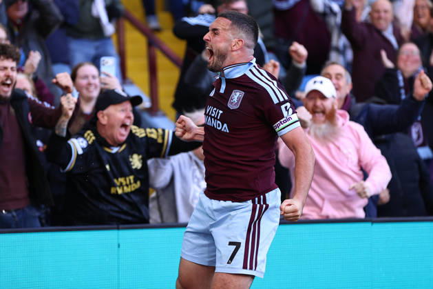 Aston Villa v Brentford, Premier League John McGinn of Aston Villa celebrates his goal making it 2-1 during the Aston Villa v Brentford Premier League match at Villa Park, Birmingham, England on 10 October 2026 Credit: Ryan Crockett Every Second Media Editorial use only. All images are copyright Every Second Media Limited. No images may be reproduced without prior permission. All rights reserved. Premier League and Football League images are subject to licensing agreements with Football DataCo Limited. see https: www.football-dataco.com Copyright: xIMAGO EveryxSecondxMediax ESM-2212-0089 RyanxCrockettx xEveryxSecondxMediax