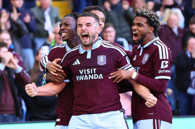 Aston Villa v Brentford, Premier League John McGinn of Aston Villa celebrates his goal making it 2-1 during the Aston Villa v Brentford Premier League match at Villa Park, Birmingham, England on 10 October 2026 Credit: Ryan Crockett Every Second Media Editorial use only. All images are copyright Every Second Media Limited. No images may be reproduced without prior permission. All rights reserved. Premier League and Football League images are subject to licensing agreements with Football DataCo Limited. see https: www.football-dataco.com Copyright: xIMAGO EveryxSecondxMediax ESM-2212-0093 RyanxCrockettx xEveryxSecondxMediax