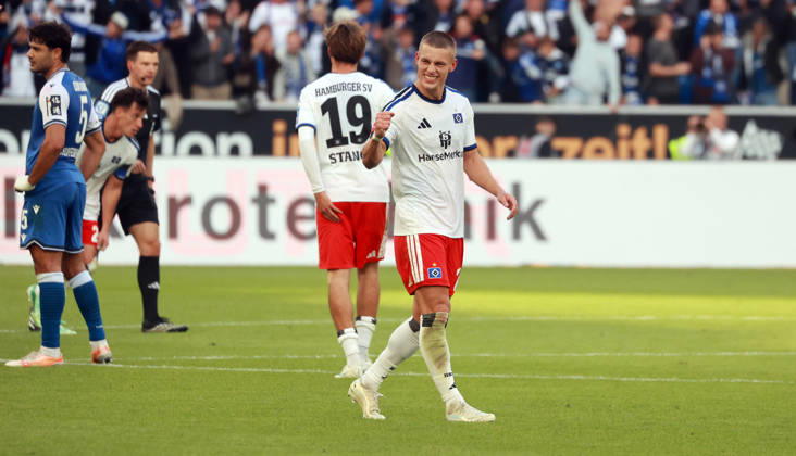 10.10.26 TSG 1899 Hoffenheim - Hamburger SV Deutschland, Sinsheim, 10.10.2026, Fussball, Bundesliga, Saison 2026 2027, TSG 1899 Hoffenheim - Hamburger SV: Miro Muheim (Hamburger SV).