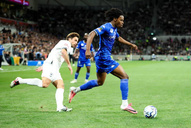 October 10, 2026, Melbourne, Victoria, Australia: MELBOURNE, AUSTRALIA - OCTOBER 10: James Lackay of South Melbourne FC during the Australia Cup Final match between South Melbourne FC and Melbourne Victory FC at AAMI Park on October 10, 2026 in Melbourne, Austr0alia. South Melbourne FC V Melbourne Victory FC - Australia Cup 2026 Final  - ZUMAp121 20261010_zsp_p121_082 Copyright: xChrisxPutnamx