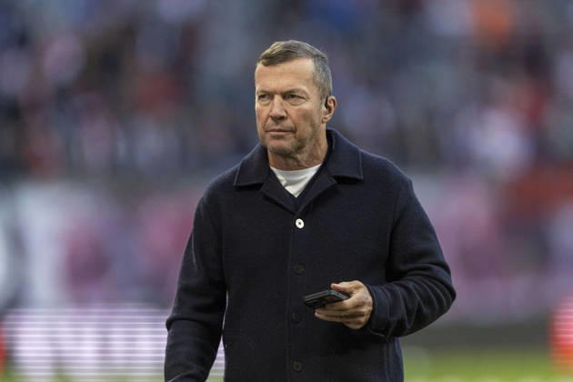 GER, Leipzig, Fussball, Bundesliga, 5. Spieltag, RB Leipzig vs. Eintracht Frankfurt im Bild v.l.: Lothar Matthaeus (Sky Experte), 10.10.2026, Red-Bull Arena Leipzig DFL DFB REGULATIONS PROHIBIT ANY USE OF PHOTOGRAPHS AS IMAGE SEQUENCES AND OR QUASI-VIDEO, Leipzig Red-Bull Arena Sachsen Germany Copyright: xPaulxFritzx