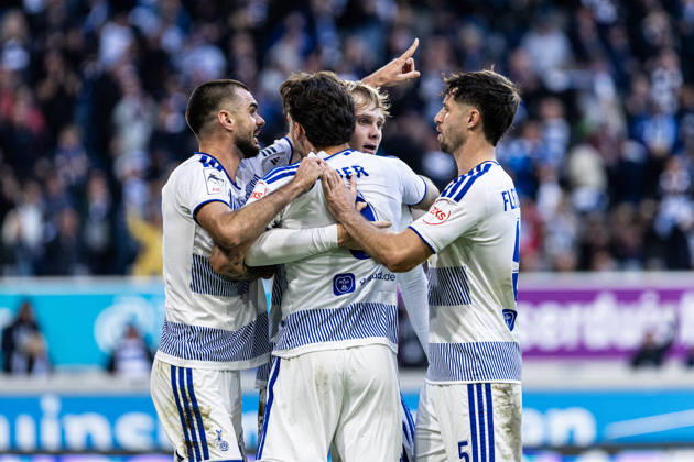 3.Liga: MSV Duisburg TSG Hoffenheim II; 10.10.2026 MSV Duisburg bejubelt das Tor, 2:2 durch Peter Remmert (MSV Duisburg, 39) 3.Liga 8.Spieltag: MSV Duisburg TSG Hoffenheim II; Schauinsland-Reisen-Arena, Duisburg, 10.10.2026 DFB regulations prohibit any use of photographs as image sequences and or quasi video. Copyright: xBEAUTIFULxSPORTS Buriakovx