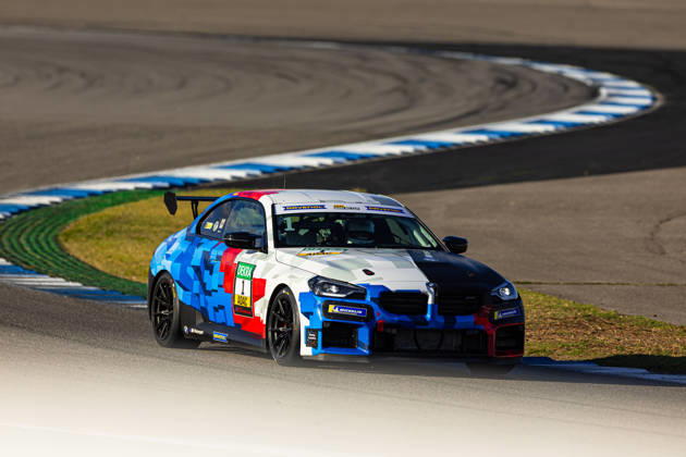 BMW M2 Cup, 9. + 10. Rennen Hockenheim 2026 1 BMW M2 Racing, ADAC BMW M2 Cup VIP: Betty Taube, Michael Bräutigam - picture by Gruppe C Photography Sachsenring Sachsenring Germany Copyright: xGruppexCxPhotographyx
