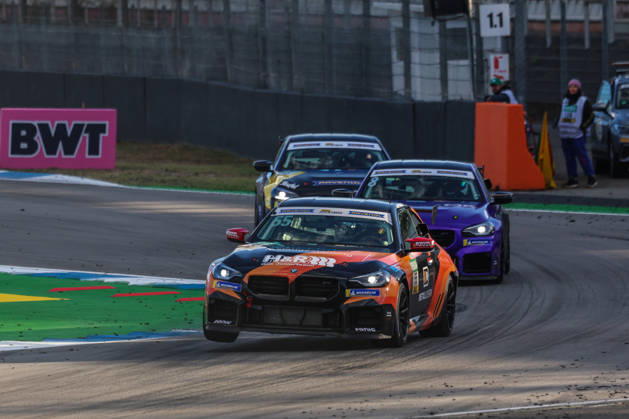 BMW M2 Cup, 9. + 10. Rennen Hockenheim 2026 55 BMW M2 Racing, ME Motorsport: Noah Eichele, 8 BMW M2 Racing, MK Motorsport: Mika König - picture by Gruppe C Photography Sachsenring Sachsenring Baden-Württemberg Germany Copyright: xGruppexCxPhotographyx