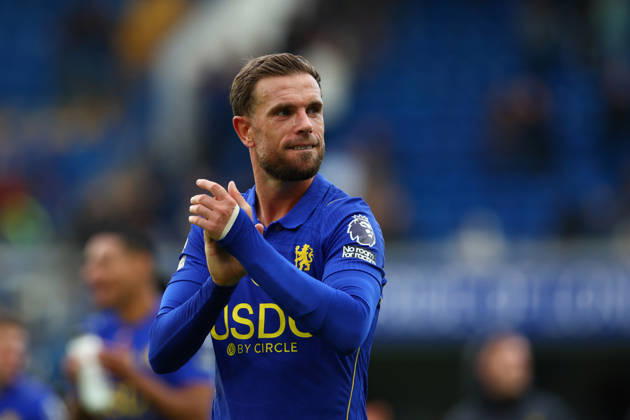 Premier League: Chelsea v AFC Bournemouth LONDON, UK - 10th Oct 2026: Jordan Henderson of Chelsea applauds the fans after the Premier League match between Chelsea FC and AFC Bournemouth at Stamford Bridge London Stamford Bridge England United Kingdom Copyright: xCraigxMercerx xPeakxActionxPhotosx