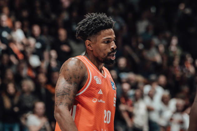 easyCredit Basketball Bundesliga, 5. Spieltag, Niners Chemnitz -Bayern München 10.10.2026 ab 16:00 Uhr Chemnitz, Chemnitz Arena Im Foto: 20 Urald King easyCredit Basketball Bundesliga, 5. Spieltag, Niners Chemnitz - Bayern München Chemnitz Sachsen Deutschland Copyright: xEHLxMedia MichelxKöhlerx 20261010-Niners-Chemnitz-Bayern-M__nchen-116