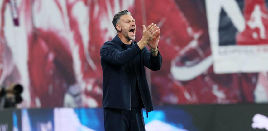 RB Leipzig - Frankfurt Bundesliga Leipzig, 10.10.2026, Red Bull Arena, Fußball, 1.Bundesliga, 5.Spieltag , RB Leipzig vs. SG Eintracht Frankfurt , Im Bild: Trainer Martin Demichelis, RB Leipzig. , Nur zur redaktionellen Nutzung. Only editorial use. , DFL DFB regulations prohibit any use of photographs as image sequences and or quasi-video. ,