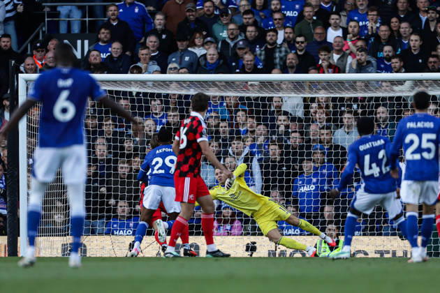 10th October 2026; Portman Road, Ipswich, Suffolk, England; Premier League Football, Ipswich Town versus Fulham; Abdoul Ouattara of Ipswich Town scores a goal to make it 1-1 AndyxSkinner