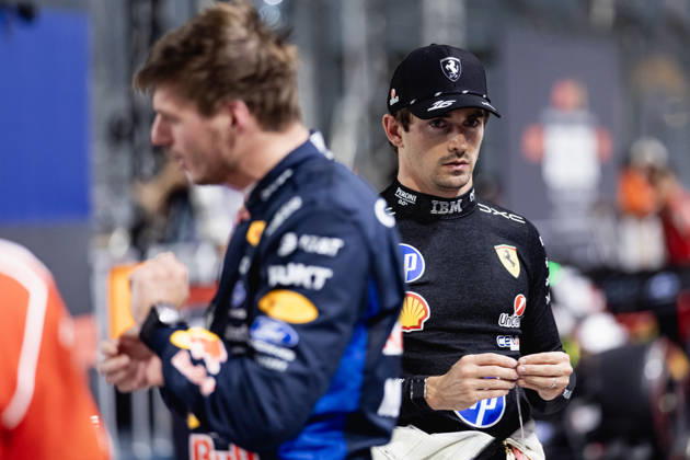 SINGAPORE, SINGAPORE - OCTOBER 10: Charles Leclerc of Monaco and Scuderia Ferrari HP at Parc Ferme after qualifying for F1 Grand Prix race of Singapore at Marina Bay Street Circuit on October 10, 2026 in Singapore, Singapore. (Photo by Qian Jun SPP-Paddocker) Copyright: xQianxJun SPP-Paddockerx Sportspressphoto_SPR251269