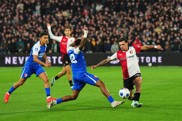Eredivisie: Feyenoord Rotterdam v AZ Alkmaar Rotterdam - Javier Lopez Carballo during the eight competition round of the 2026 2027 Eredivisie season. The match is set between Feyenoord Rotterdam and AZ Alkmaar at Stadion Feijenoord on 10 October 2026 in Rotterdam, Netherlands. Copyright: xTomxBodex