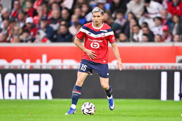 LOSC Lille v Le Havre Athletic Club - Ligue 1 McDonald s 2026 2027 Romain PERRAUD of Lille during Ligue 1 McDonald s match between Lille and Le Havre at Stade Pierre-Mauroy on October 10, 2026 in Lille, France. Lille France  Copyright: xKevinxClementx 776573340