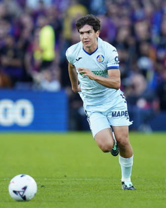 ESP: FC Barcelona, Barca - Getafe CF. La Liga EA Sports. Matchday 8. Mario Martin of Getafe CF during the La Liga EA Sports match between FC Barcelona and Getafe CF played at Spotify Camp Nou Stadium on 10 Oct 2026 in Barcelona, Spain. kpng Copyright: xSergioxRuizx xPRESSINPHOTOx PS_2627_BAR_GET_012