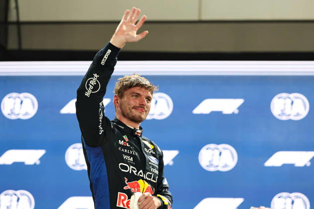 SINGAPORE, SINGAPORE - OCTOBER 10: Max Verstappen of the Netherlands and Oracle Red Bull Racing being after qualifying for F1 Grand Prix race of Singapore at Marina Bay Street Circuit on October 10, 2026 in Singapore, Singapore. (Photo by Qian Jun SPP-Paddocker) Copyright: xQianxJun SPP-Paddockerx Sportspressphoto_SPR251324