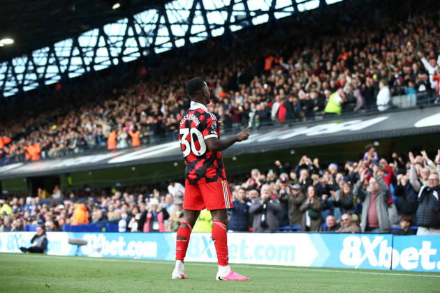 10th October 2026; Portman Road, Ipswich, Suffolk, England; Premier League Football, Ipswich Town versus Fulham; Ryan Sessegnon of Fulham salutes the crowd after scoring AndyxSkinner
