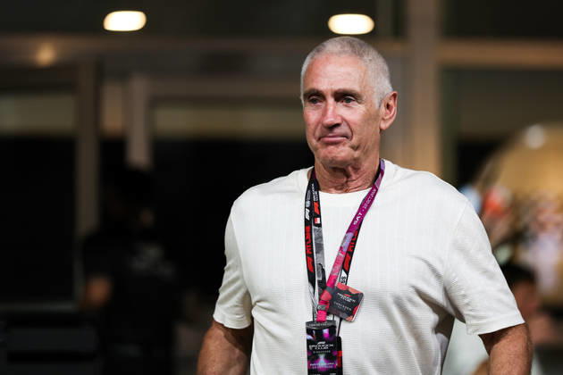 SINGAPORE, SINGAPORE - OCTOBER 10: Mick Doohan MotoGP world champion at qualifying for F1 Grand Prix race of Singapore at Marina Bay Street Circuit on October 10, 2026 in Singapore, Singapore. (Photo by Qian Jun SPP-Paddocker) Copyright: xQianxJun SPP-Paddockerx Sportspressphoto_SPR251387
