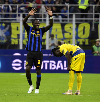 Foto IPP Paolo Bona Milano 10 10 2026 Campionato Seria A di Calcio stagione 2026 2027 partita Inter-Parma Nella foto Marcus Thuram esulta dopo il gol del 3-0 Italy Photo Press Worldwide Copyright italy Italy ITALY  Copyright: xR4924_italyphotopressx