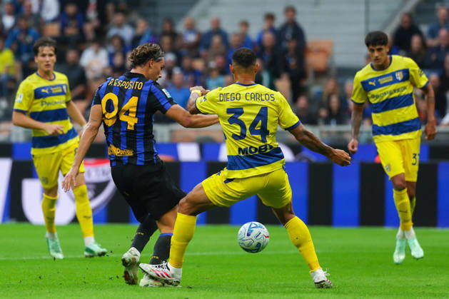 SOCCER - Serie A - Inter - FC Internazionale vs. Parma Calcio Photo by IPA ABACAPRESS.COM89510630 - Francesco Esposito of FC Internazionale in action during the 2026 27 Serie A Enilive soccer match between FC Internazionale and Parma Calcio 1913. Milan Italy  Copyright: xIPAxSport ABACAx