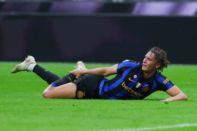 SOCCER - Serie A - Inter - FC Internazionale vs. Parma Calcio Photo by IPA ABACAPRESS.COM89510641 - Francesco Esposito of FC Internazionale was injured during the 2026 27 Serie A Enilive soccer match between FC Internazionale and Parma Calcio 1913. Milan Italy  Copyright: xIPAxSport ABACAx